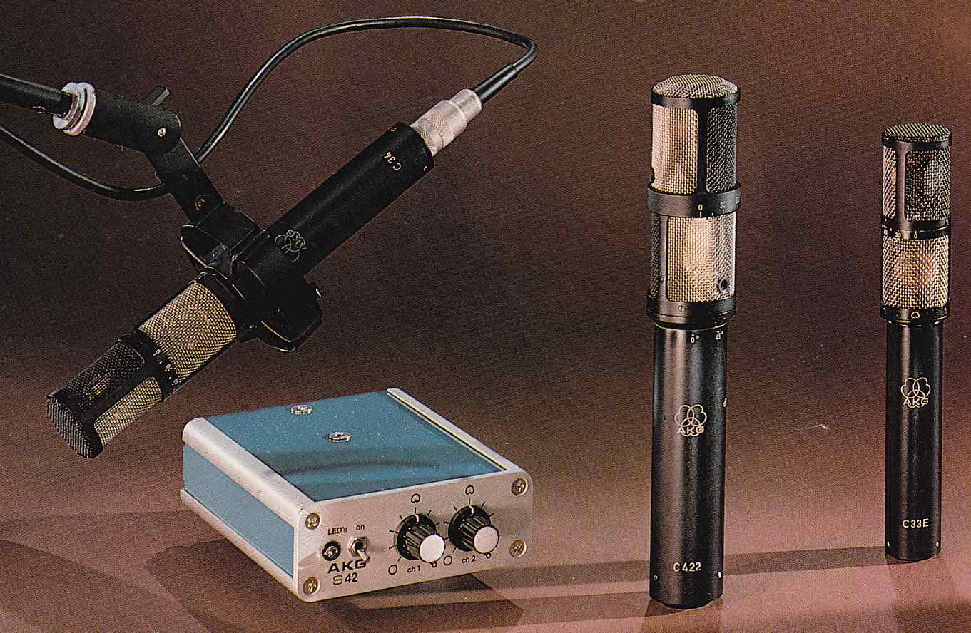 Penetratie Arabisch concert AKG Acoustics Full-Line Catalog c. 1981 – Microphones Reverbs Headphones –  Preservation Sound