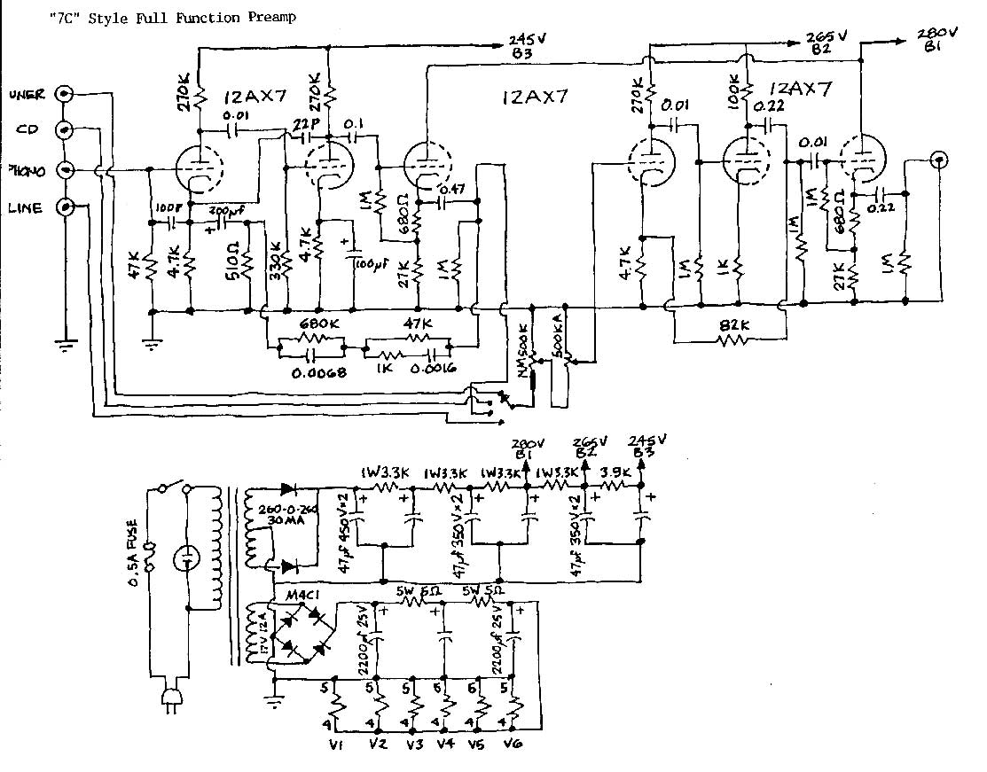 Marantz 7 Riaa Phonograph Preamp Preservation Sound