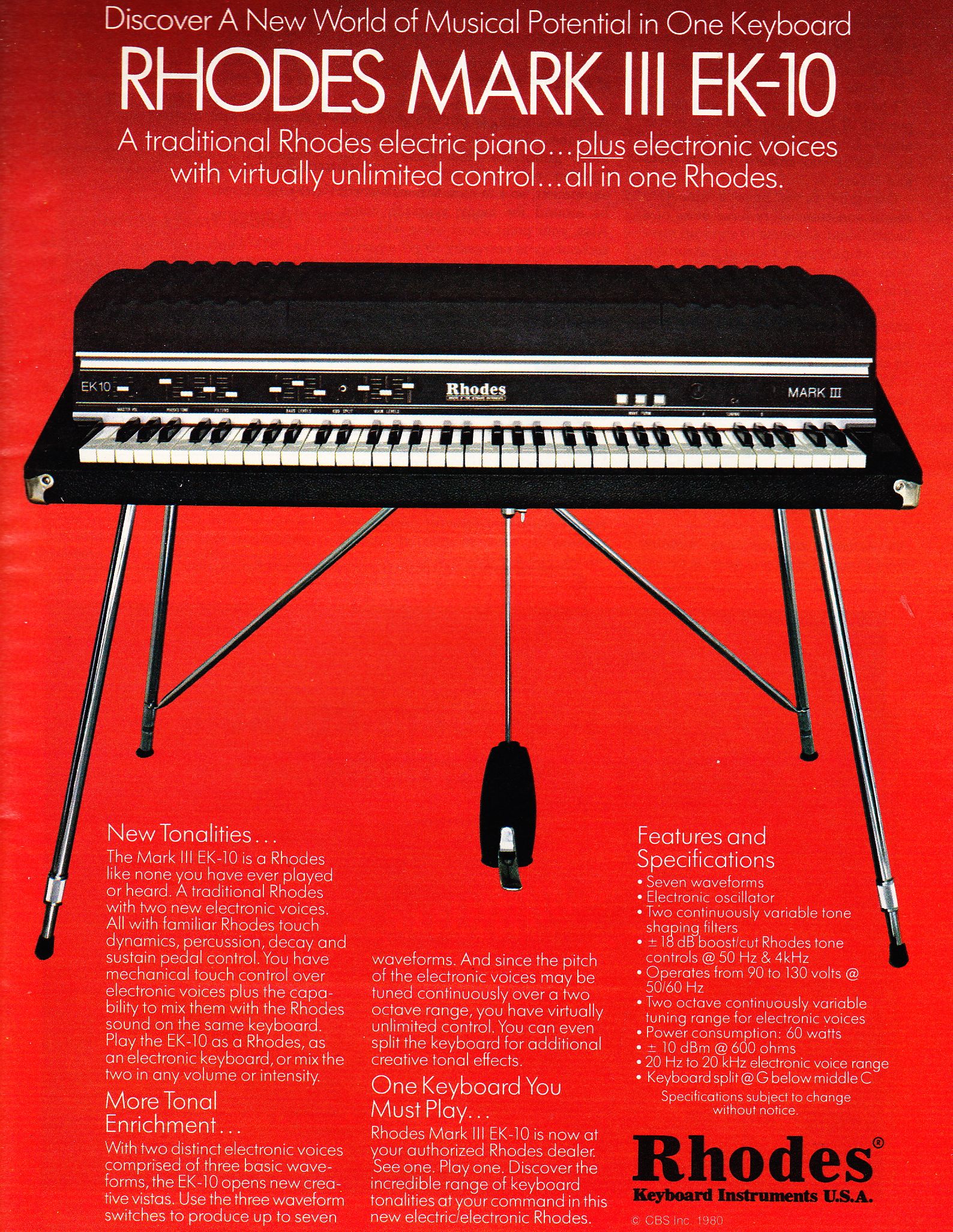 keyboard pluralism  1980