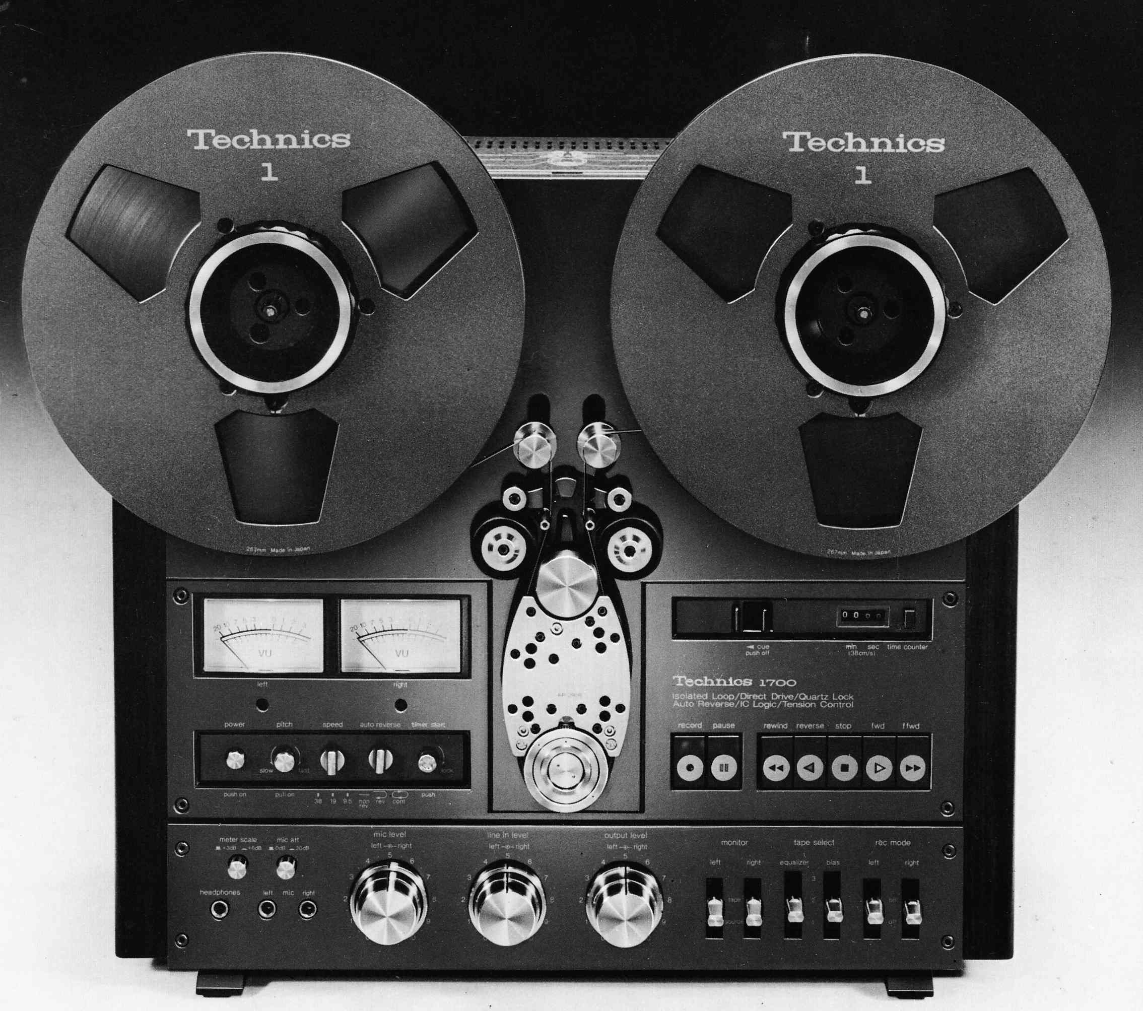 Technics RS-1700 tape machine – Preservation Sound