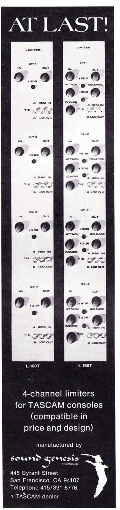 SoundGenesis_TascamLimiters_1975