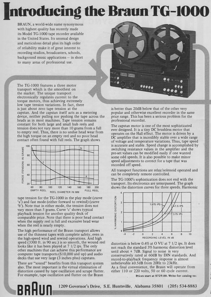 Braun_TG_1000_1972